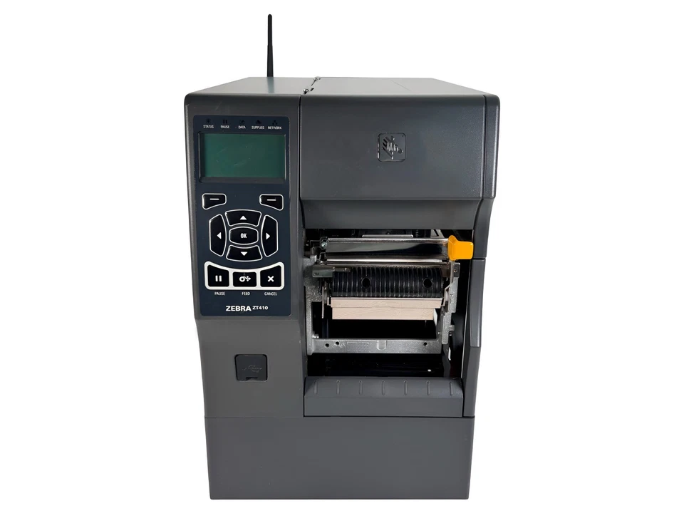 Wireless Zebra ZT410 DT/TT Label Printer 300 dpi Peeler Rewinder WiFi USB LAN - Image 4 of 4