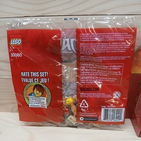 Lego Ninjago Sealed lot of 2, 30080 & 71777 Kai's Dragon Power Flip Ships Fast !