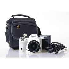 Pentax K-S2 Digital Camera  SMC-DAL 4.0-5.6/18-50 DC WR RE White Only 463 Shots