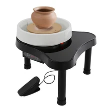 Corded Electric Clay Tools Pottery Wheel Forming Sculpting Machine DIY 60-320RPM