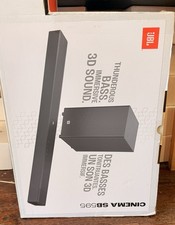 Open Box JBL Cinema SB595 Soundbar With True Dolby Atmos Wireless Subwoofer