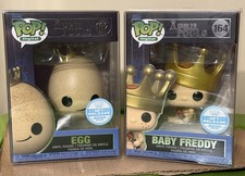 🔥Funko Pop! Digital - April Fools - Bundle Egg & Baby Freddy in Protectors!🔥