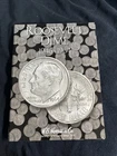90% Silver Roosevelt Dime Book 1946 To 1964 14 Coins