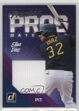 2018 Panini Donruss Promising Pros Materials Elias Diaz #PPM-EL 13ob