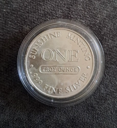 Sunshine Mint Eagle Silver Round .999 Pure, 1 oz