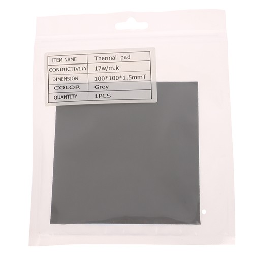 100x100mm Thermal Pad GPU CPU Heatsink Cooling Conductive Silicone Pad - Afbeelding 27 van 32