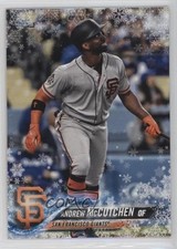 2018 Topps Holiday WalMart Mega Box Metallic Snowflake Andrew McCutchen w7v