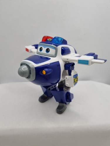 Pacchetto aereo Super Wings Transform-A-Bots x3 Flip Paul Golden Boy 5" raro ottime condizioni - Foto 11 di 23
