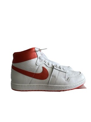 Size 11 Nike Air Ship White Team Orange Worn once - NO BOX