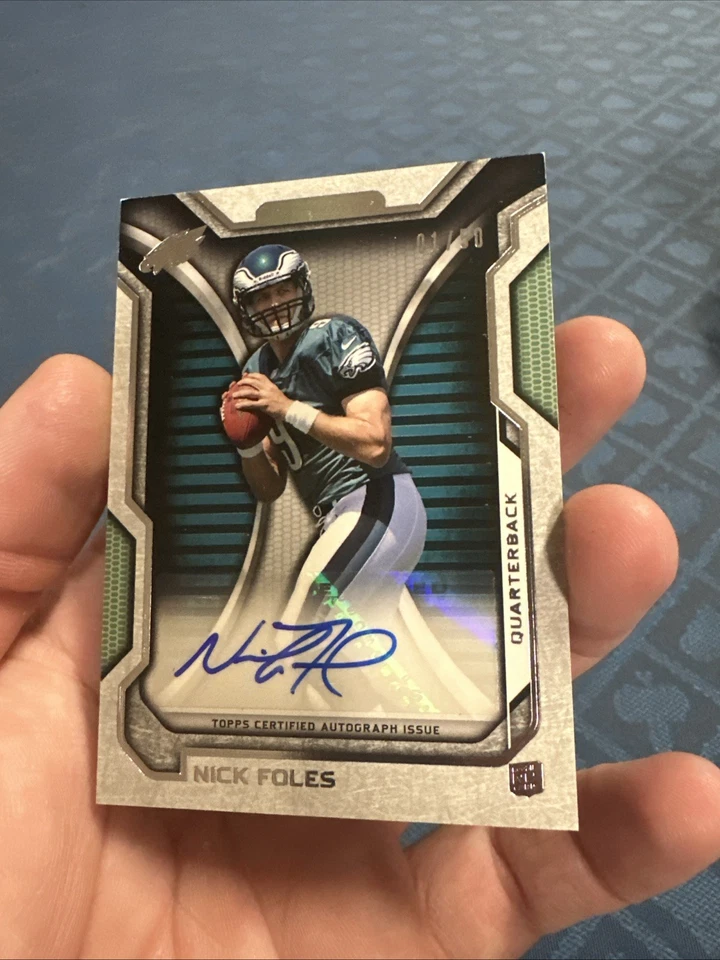 Topps Strata 2012 - Nick Foles #124 1/50 Foto 3 de 4