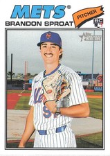 2026 Topps Heritage - Brandon Sproat #118 (RC)