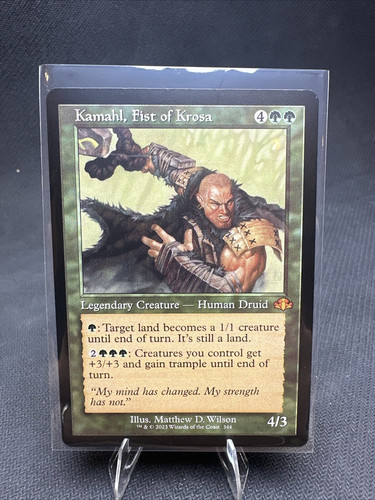 Kamahl, Fist of Krosa (Retro Frame) Dominaria Remastered Regular - Picture 1 of 2