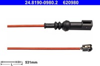 Ate Warnkontakt BremsbeläGe Hinten (24.8190-0980.2) FüR Ford Transit V363 |