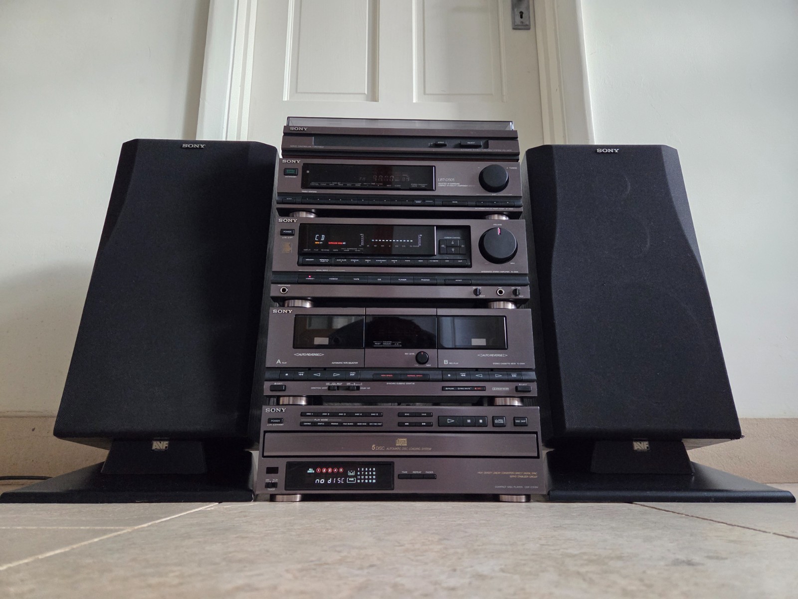 Sony LBT-D505 Hi-Fi System & Speakers PS-LX47P ST-D505 TA-D505 TC-D505 CDP-C312M