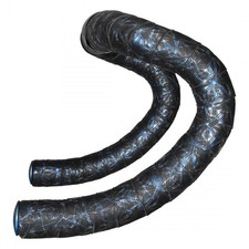 Supacaz Super Sticky Kush Bar Tape Bicycle Bar Tape, 2200mm, Blue Splat