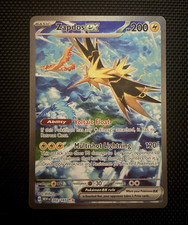 Pokemon TCG Nintendo Zapdos ex 202/165 SV 151 Ultra Rare Holo Full Art 200HP on eBay
