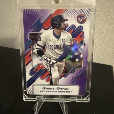 2025 Topps Pristine Shohei Ohtani Purple Refractor /99 LA Dodgers MVP