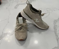 New Balance 997 Shoes Mens Size 6.5 Beige Suede Running Retro Made In USA