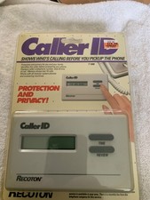 Recoton T1000 Caller ID System with 10 Call Memory FACTORY SEALED