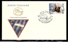 First Day Cover 2021 Italo Tibaldi