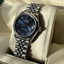 Ladies Rolex Steel Lady-Datejust 26mm 278240 Blue Roman Numeral Dial - 2022