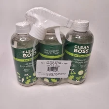 CleanBoss Eat Cleaner Triple-Action Fruit + Veggie Wash - 12 oz, Pack of 3