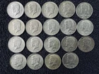 Lot of 19, 1968 D Kennedy SILVER HALF DOLLARS