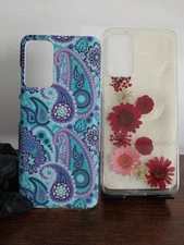 Flower Pattern & Paisley Phone Protective Case Cover For Samsung Galaxy  A03s