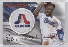2022 Topps Series 1 City Flag Commemorative Relics Adolis Garcia Patch 0lt3