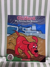 Clifford The Big Red Dog Book | The Stormy Day Rescue | Burger King 