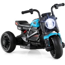6V Kids Electric Motorcycle with LED Headlight and Music for Toddlers Aged 3-5-B