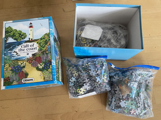 Gibsons Puzzle Call of the coast 3x 500 Teile