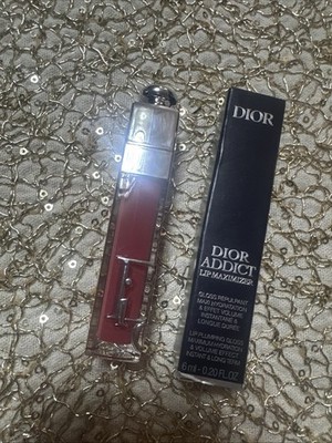 Dior Addict Lip Maximizer Plumping Gloss  0.20oz/6ml New With Box 009 Rosewood