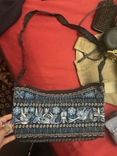 Embroidered Stitched Purse