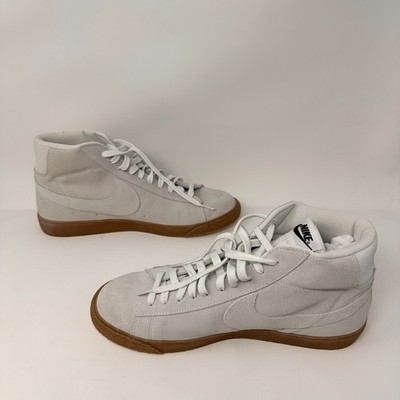 Nike Blazer Mid PRM  Suede Leather Off-White Mens Size 11 429988-103