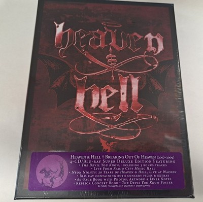 Heaven & Hell Breaking Out Of Heaven 2007-2009 New 4 CD + Blu-Ray Box Set DIO