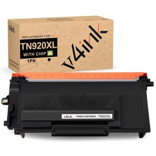 V4ink TN920XL Black Toner Cartridge for Brother Printers - 6,000 Page Yield