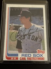 1982 Carl Yastrzemski Topps Card #650