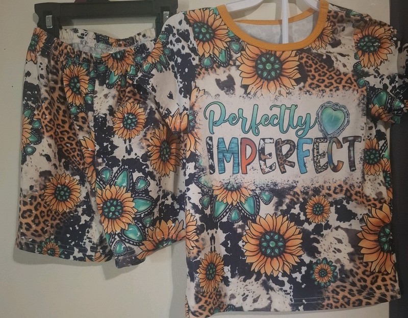 Sunflower Leopard Matching Outfit 5Y