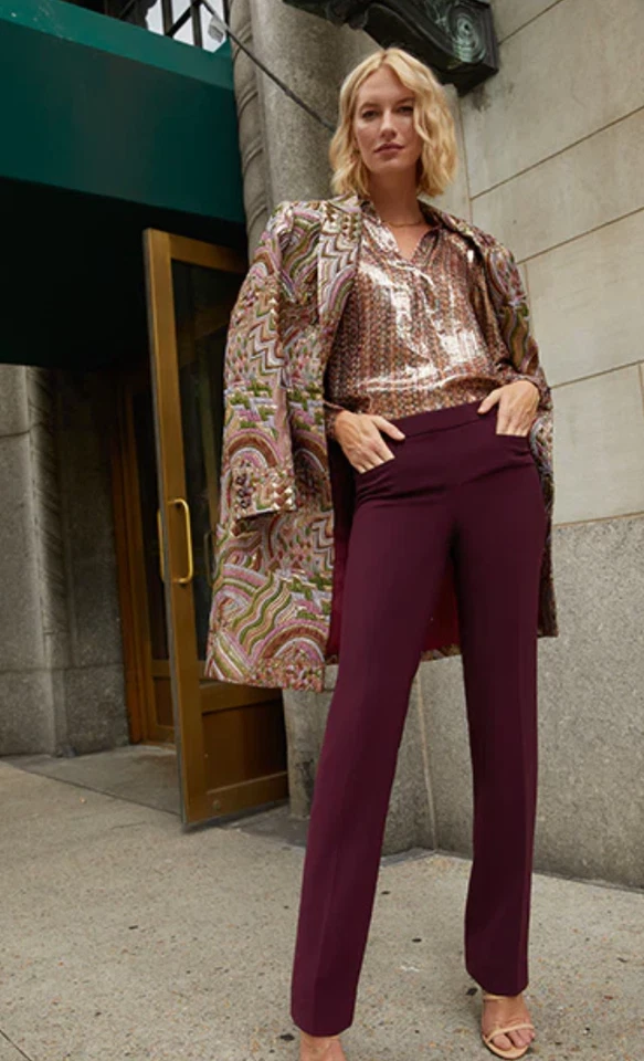 Abrigo Chispeante Auténtico ETCETERA, NUEVO CON ETIQUETAS, Talla 6 Foto 2 de 4