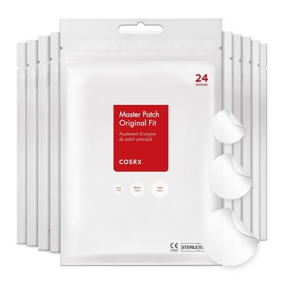 [US SELLER] COSRX Acne Pimple Master Patches Hydrocolloid Original 3 Size (10PK)