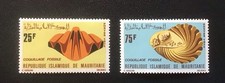 Mauretanien 1972 - Fossilien - Mi.441/442 - Satz, postfrisch