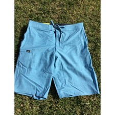O'Neill Men's Blue Striped Board Shorts Swimsuit Size 30
