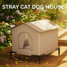 Outdoor Portable Pet Cat Folding House-Universal Waterproof Hideaway Dog Shelter