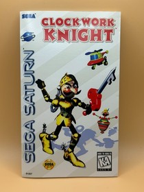 Clockwork Knight (Sega Saturn, 1995) CIB W/inserts -Reg Card-.Great Con Tested