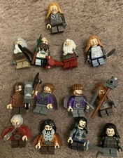 Lego Lord Of The Rings Hobbit LOTR Dwarves Minifigure Lot From Sets 79018 79010