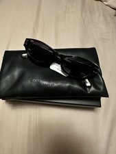 Carolina Lemke CL9105-2 Cat Eye Sunglasses Black/Gray UV400 51-19-145