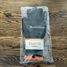 NWT Solo Stove Heat Resistant Gloves Thermal Protectant Black