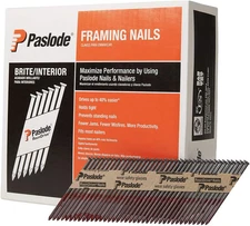 , Framing Nails, 650830, 30 Degree Roundrive Brite, 3 Inch X.131 Gauge, Smooth, 