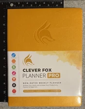 Clever Fox Planner PRO 8.5 x 11" Weekly Life Planner to Increase Productivity